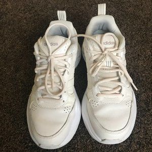 Adidas - Chunky Off-White Canvas Sneakers